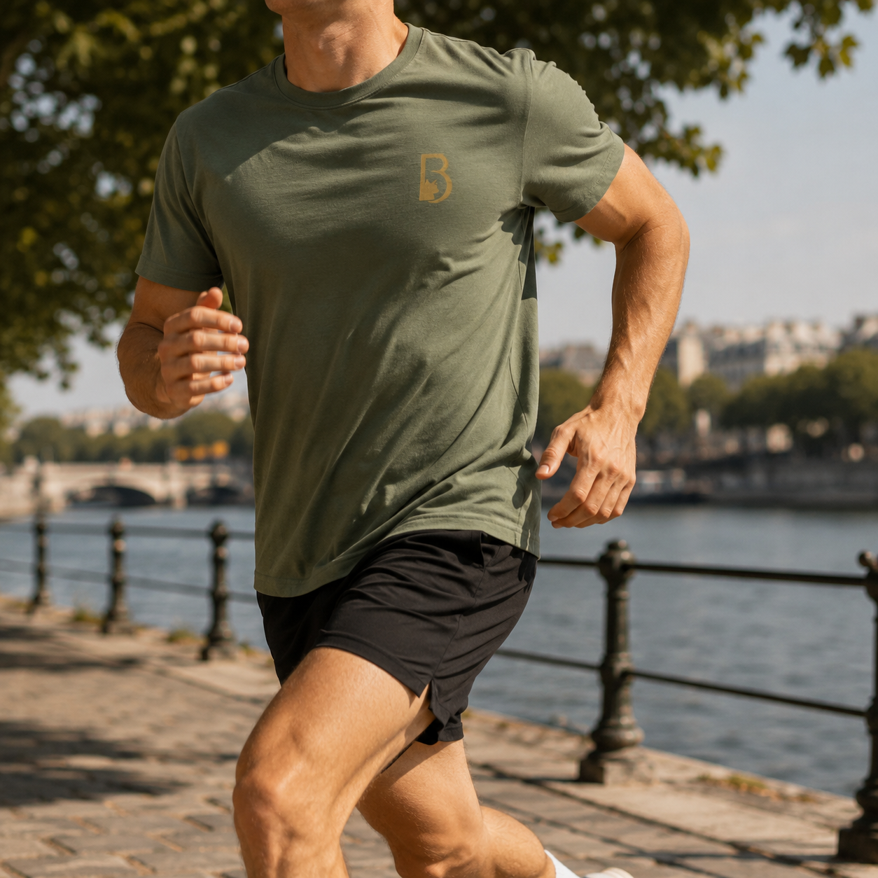 homme running burpees et croquette