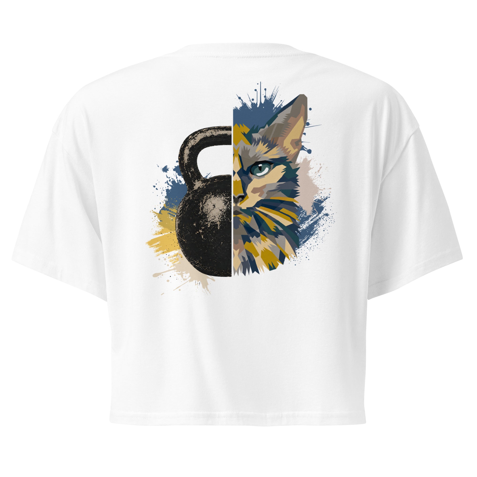 Crop Top Kettle Cat Storm blanc