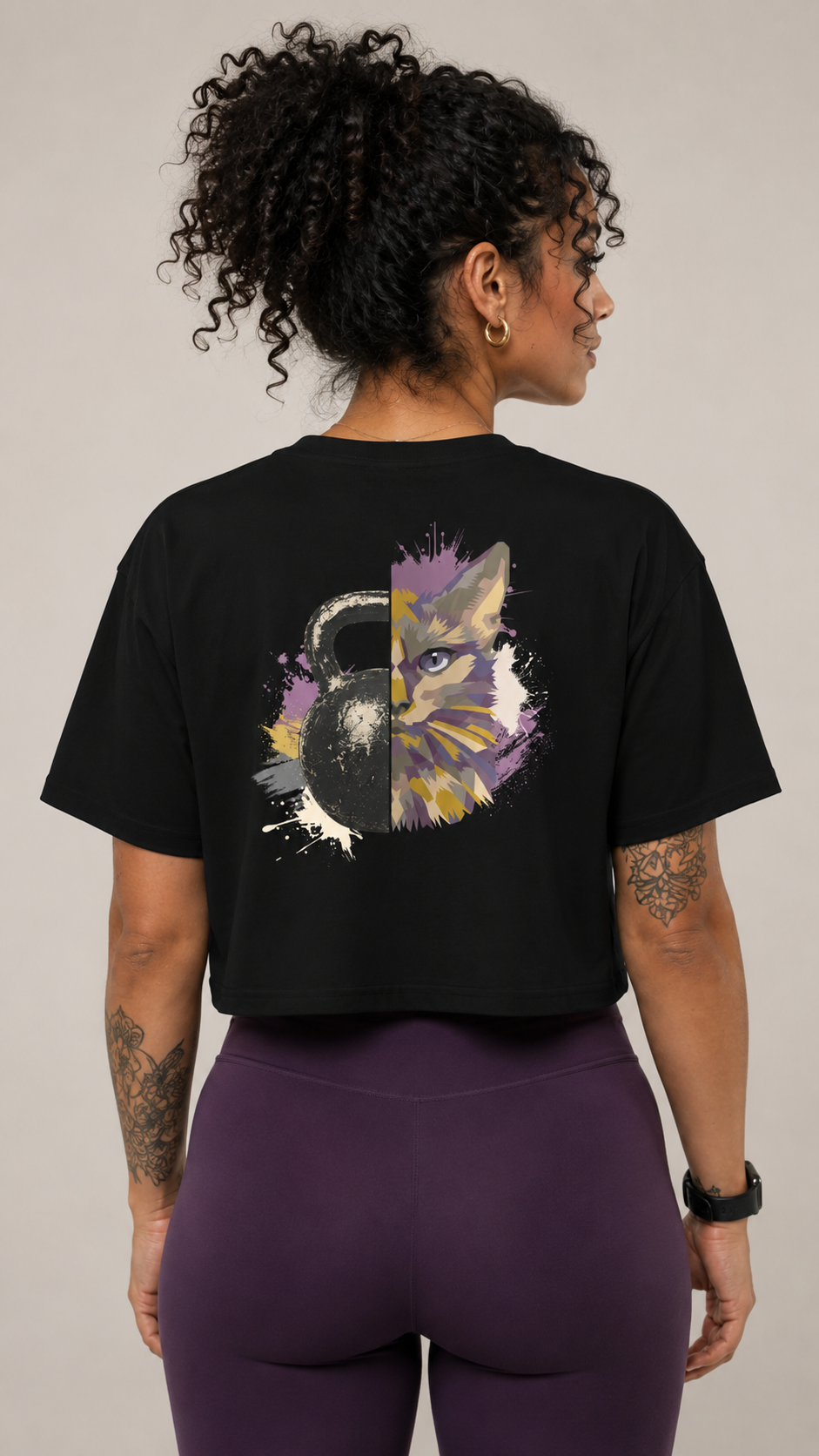 Crop Top Kettle Cat Rebel
