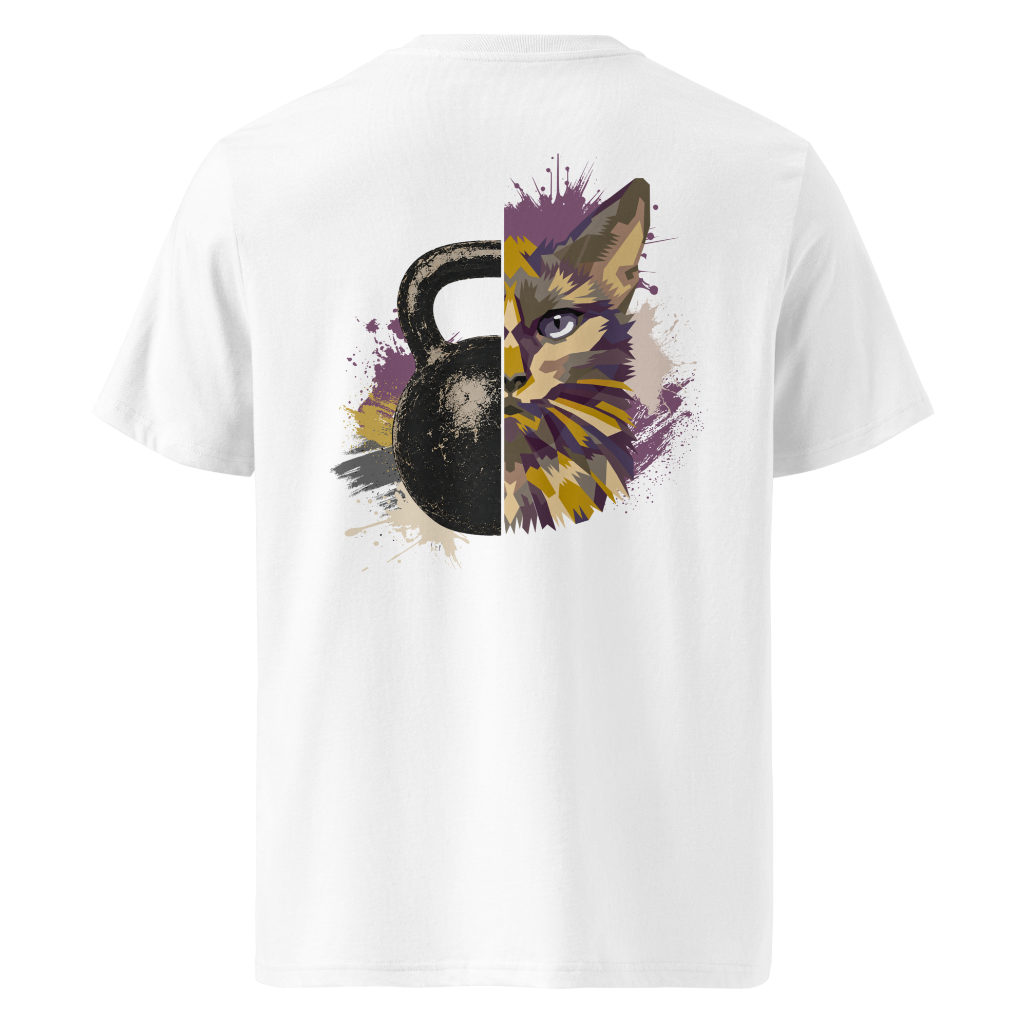Oversize Kettle Cat Rebel blanc