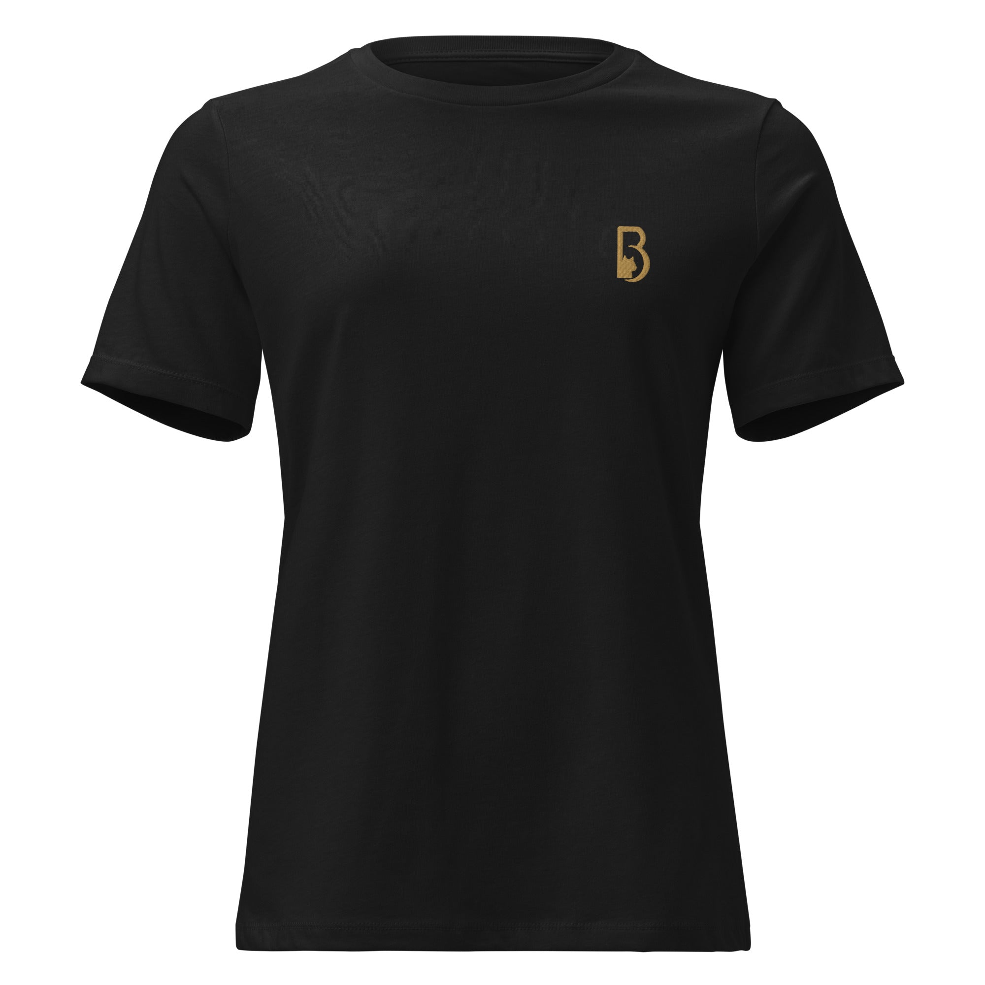 T-shirt couleur noir femme 