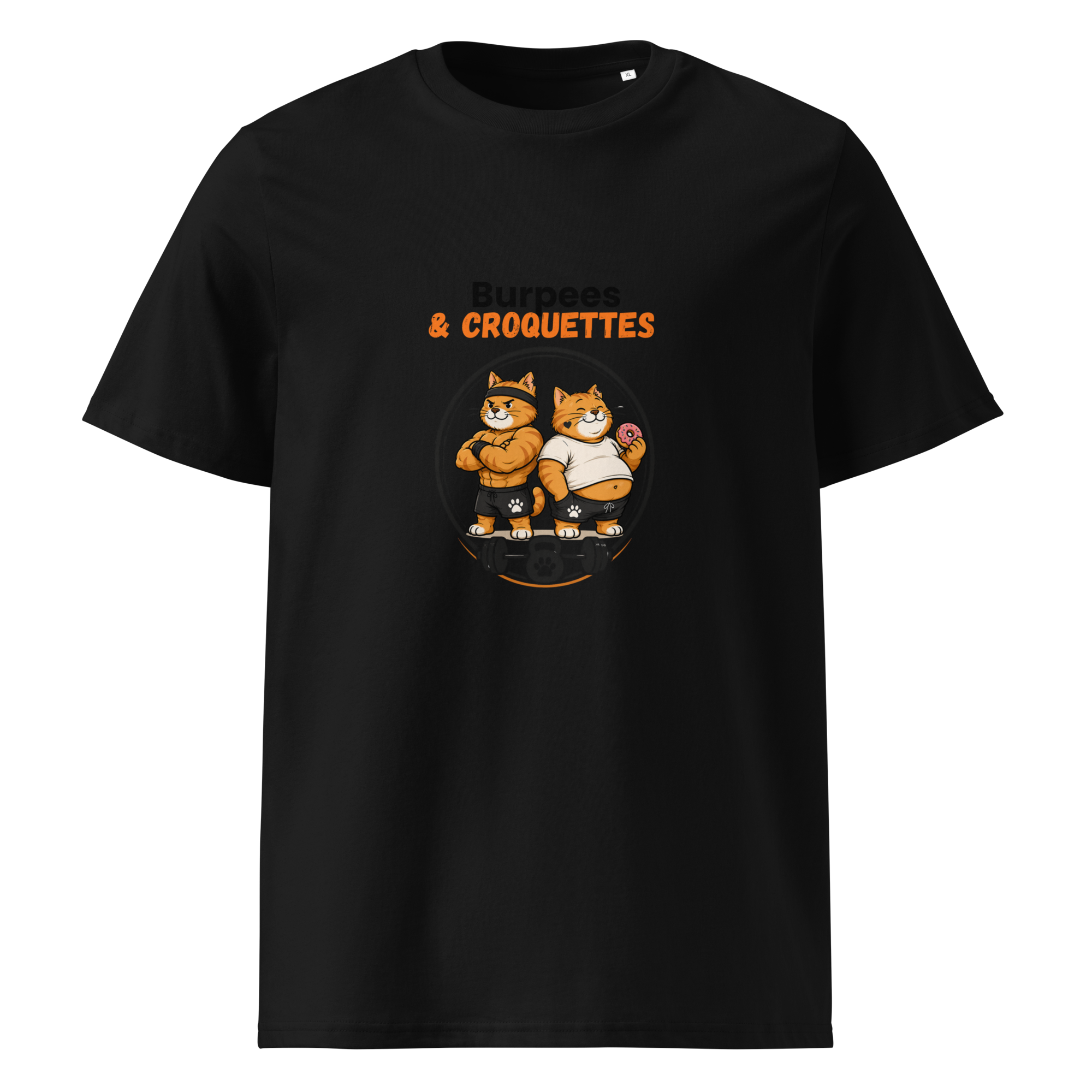 T-shirt femme coton bio noir