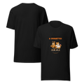 T-shirt mixte noir burpees et croquettes