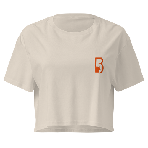 crop top couleur sable
