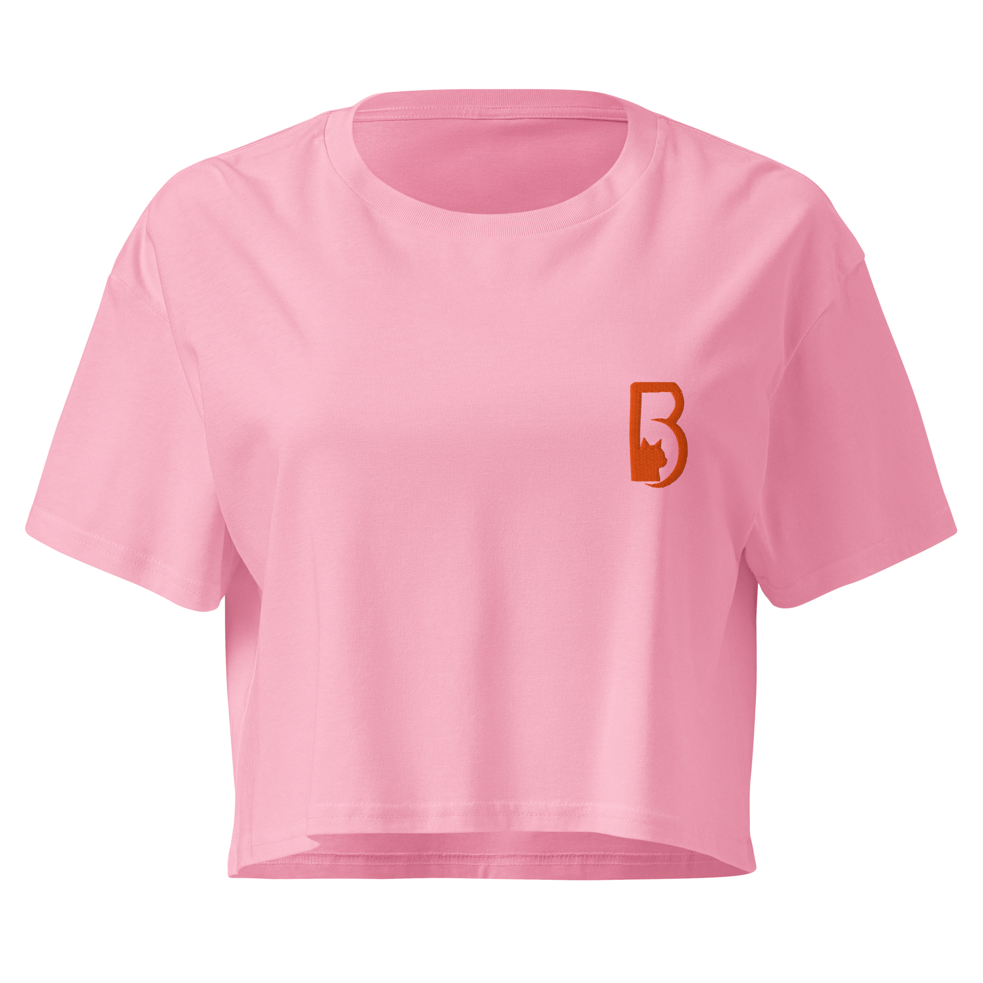 crop top rose bubblegum