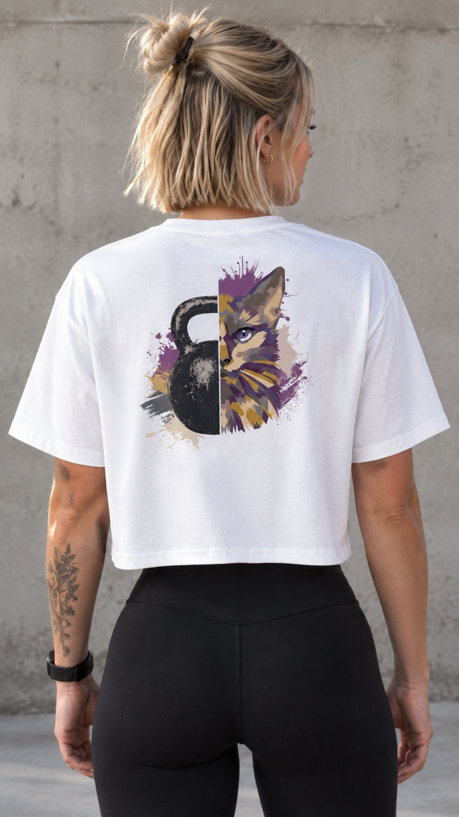 Crop Top Kettle Cat Rebel