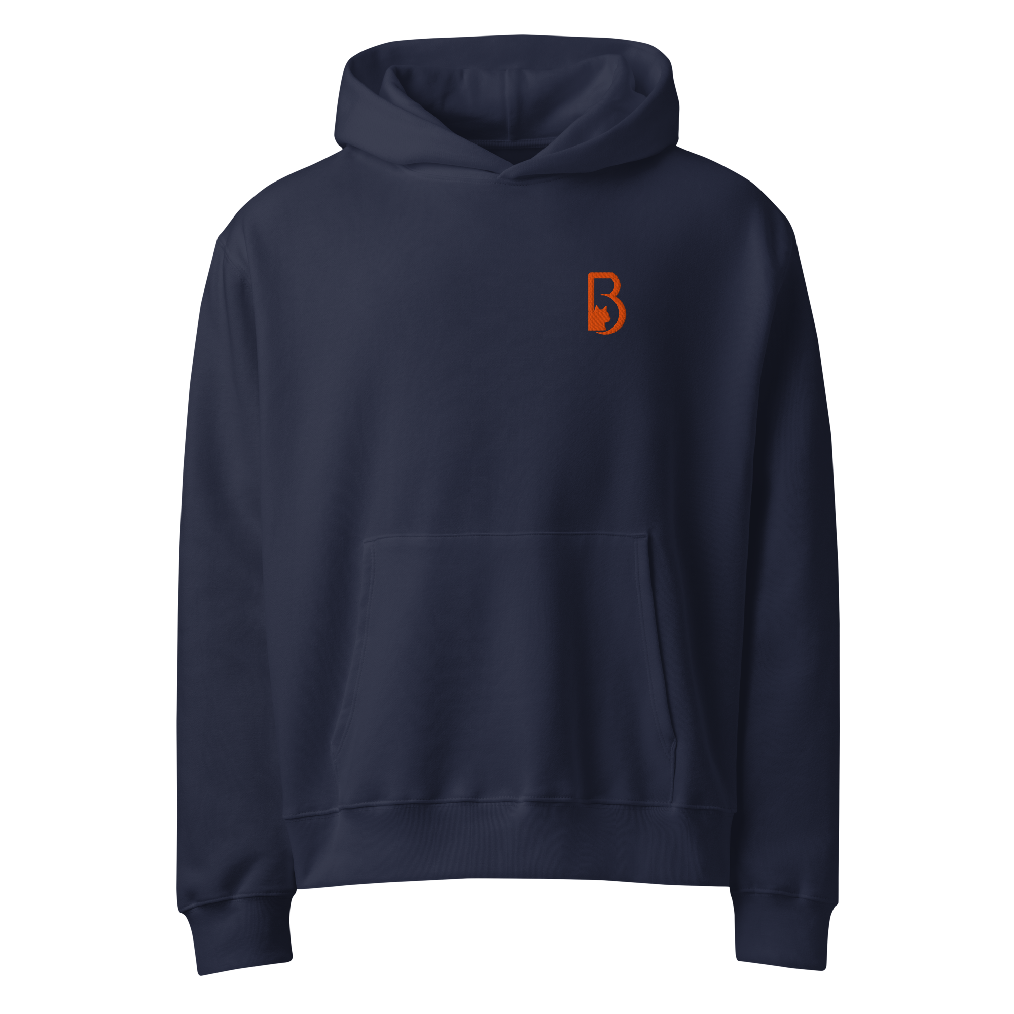 sweat bleu marine oversize homme 