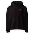 sweat noir oversize homme 