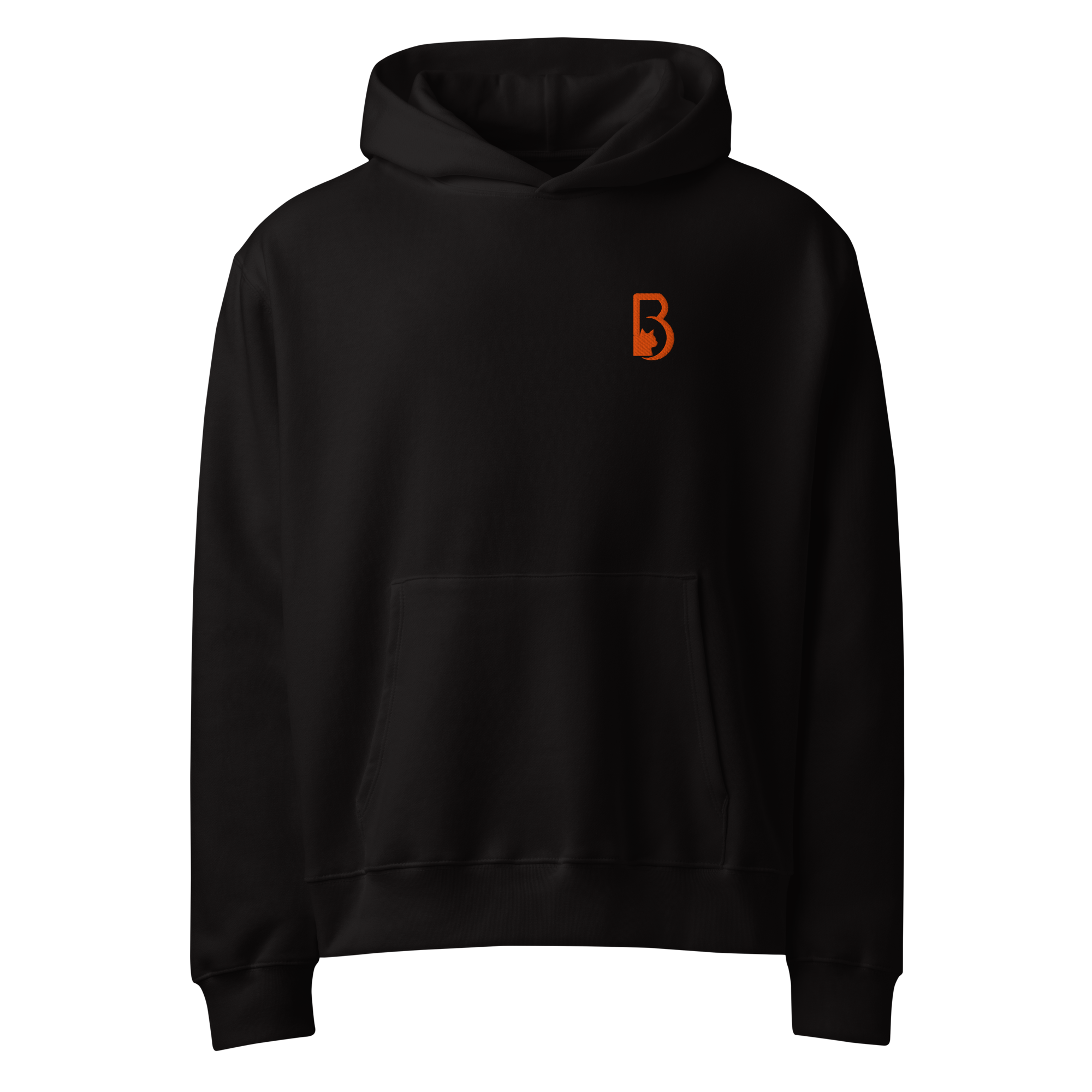 sweat noir oversize homme 
