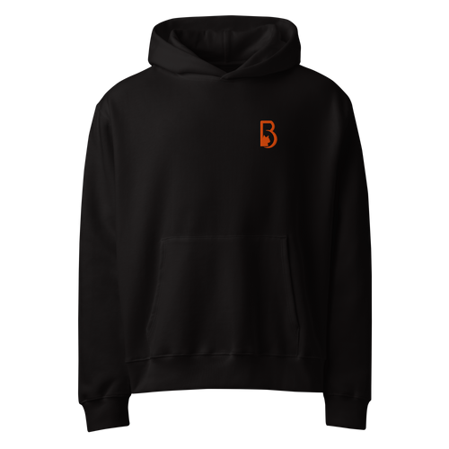 sweat noir oversize homme 