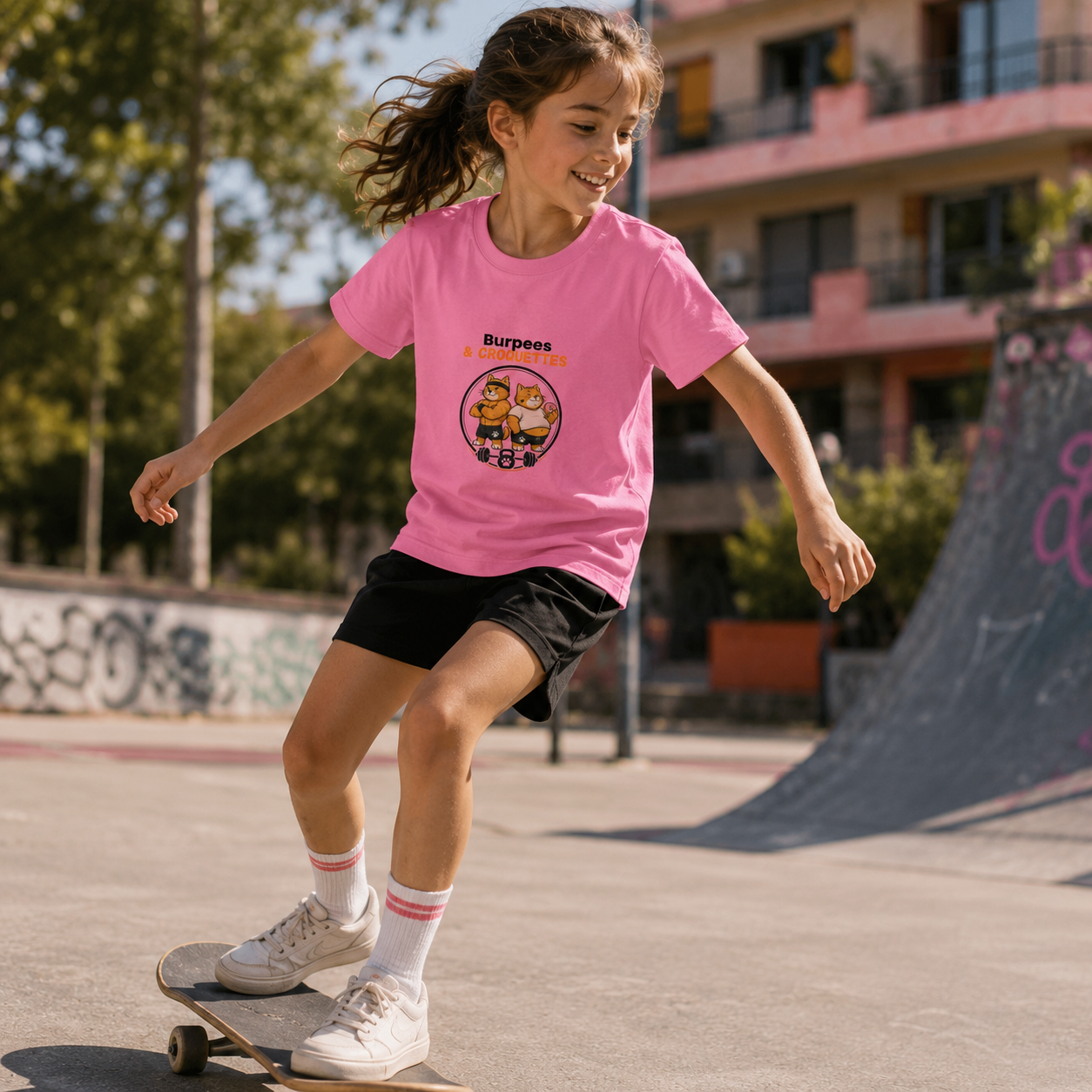 t-shirt fille sport