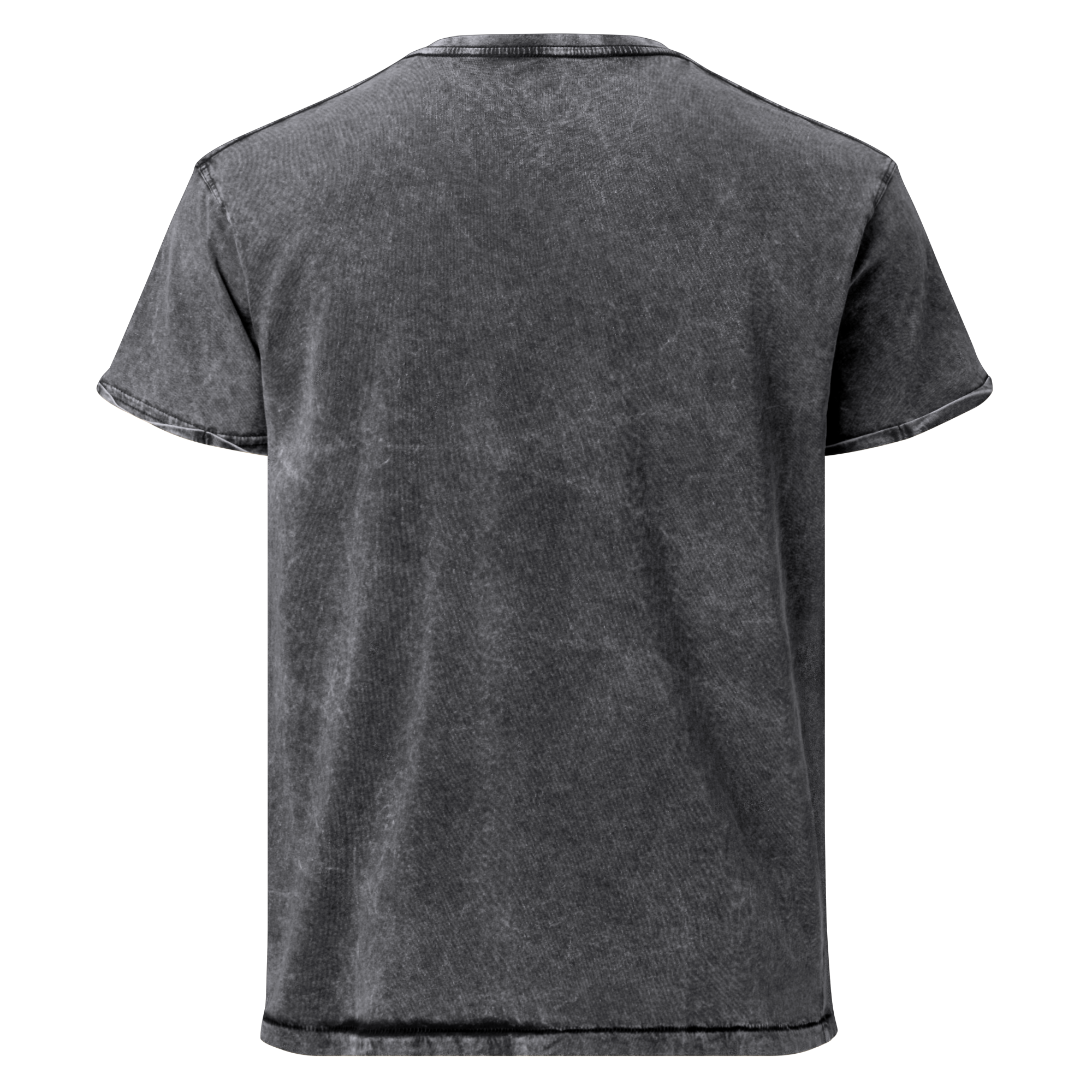 t-shirt homme effet délavé noir 