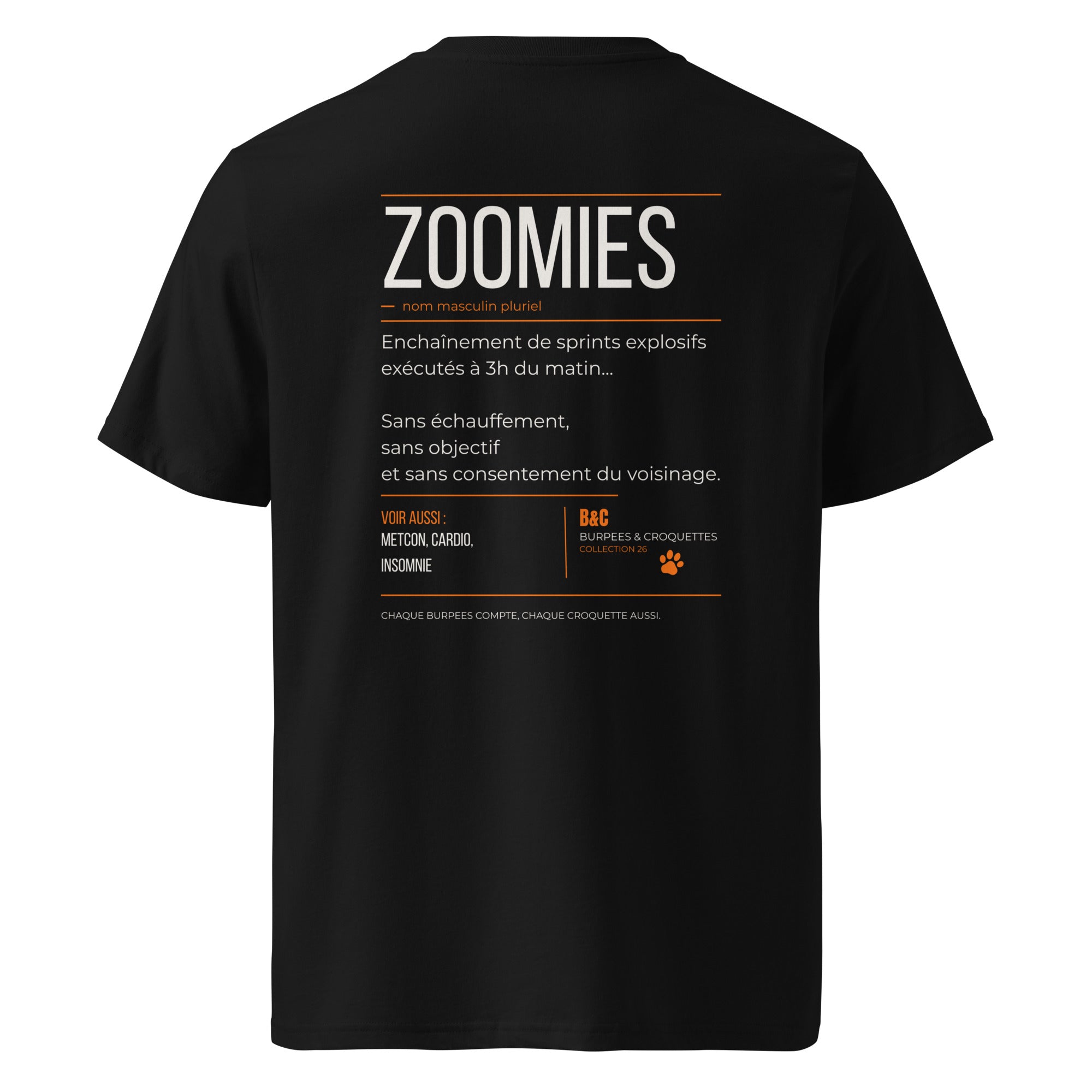 t-shirt zoomies mixte