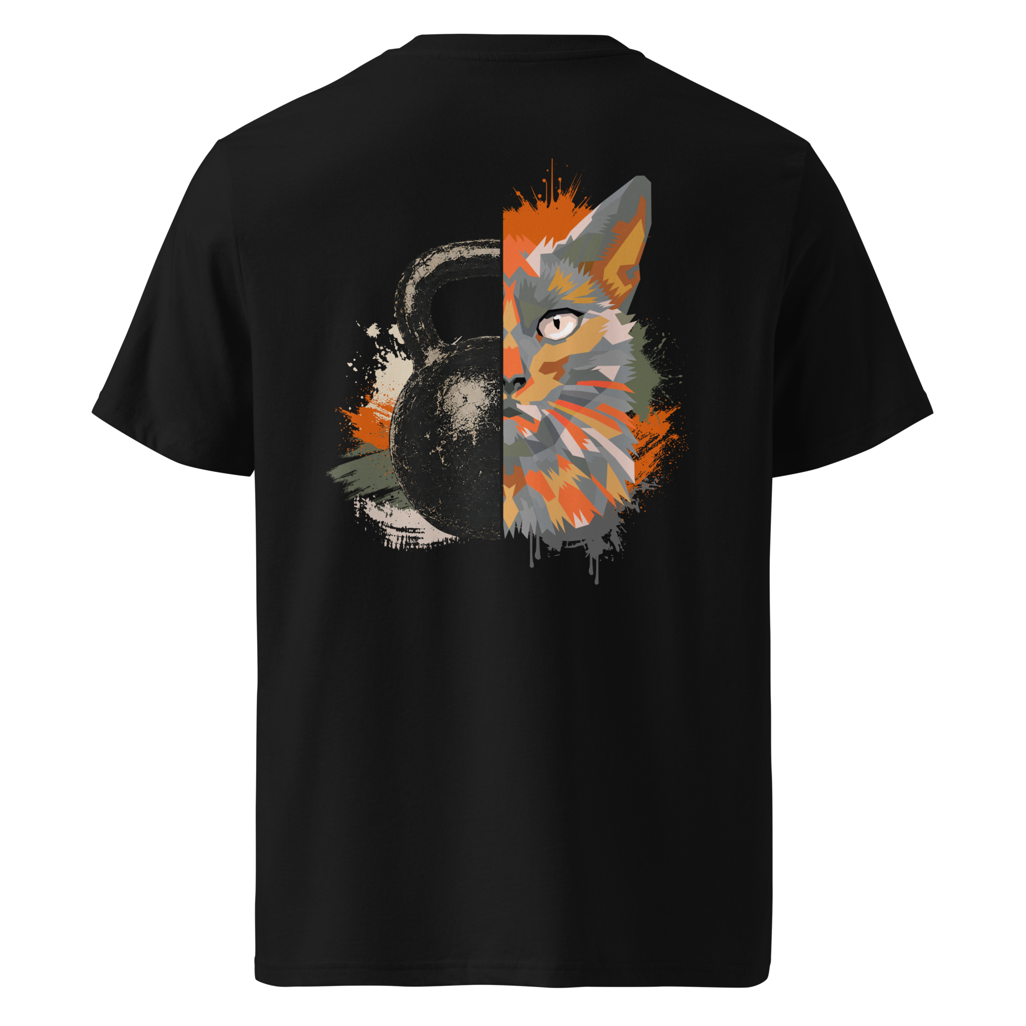 tshirt coton bio noir femme