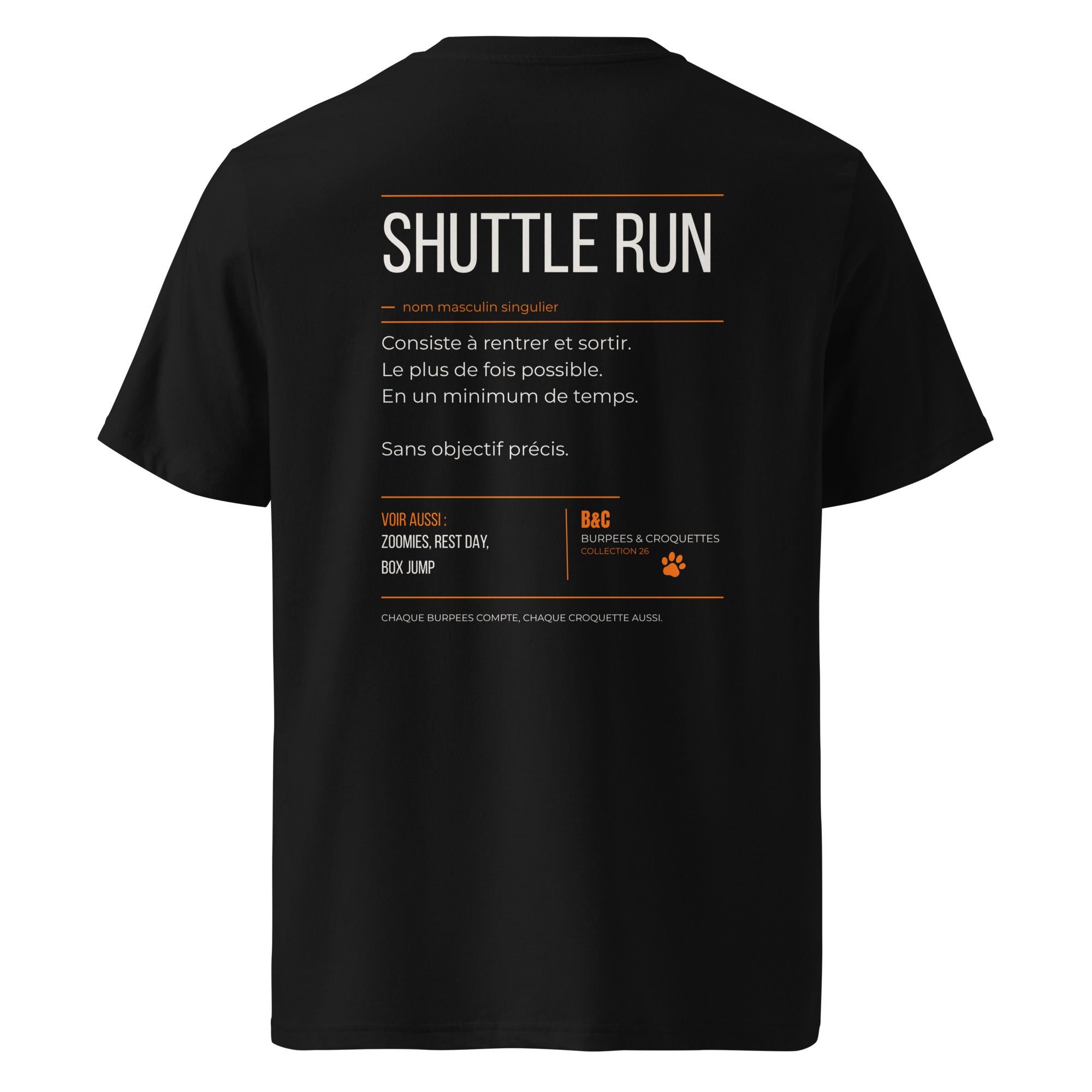 tshirt shuttle run 