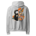 Sweat Hoodie gris Kettle Cat