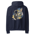 Sweat Hoodie Bleu Kettle cat